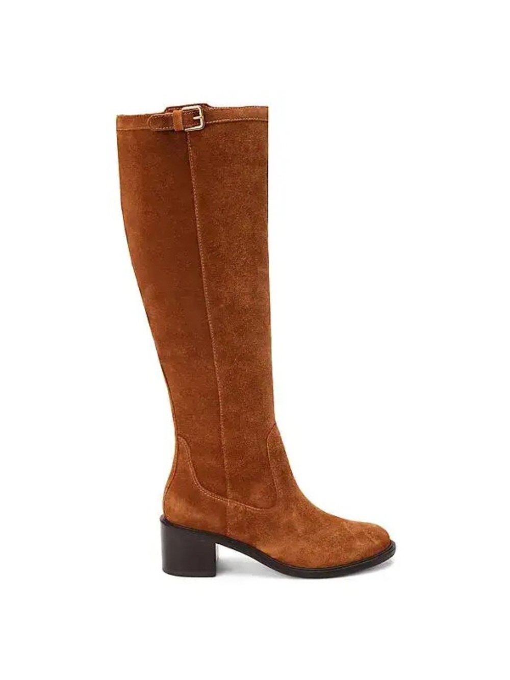 Matisse Adriana suede riding boots in a brown